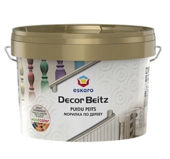 Морилка акриловая по дереву Eskaro Dekor Beitz 2,7л
