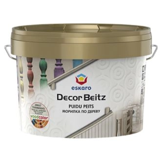 Морилка акриловая по дереву Eskaro Dekor Beitz 2,7л