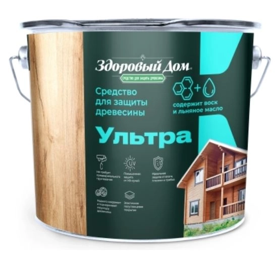 Антисептик Здоровый Дом Ультра Белый 2,7л