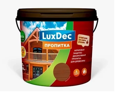 Пропитка для дерева LUXDEC палисандр 1л
