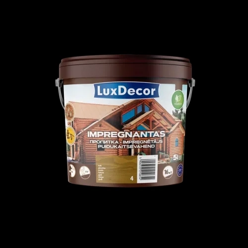 Пропитка для дерева LUXDEC графит 5л