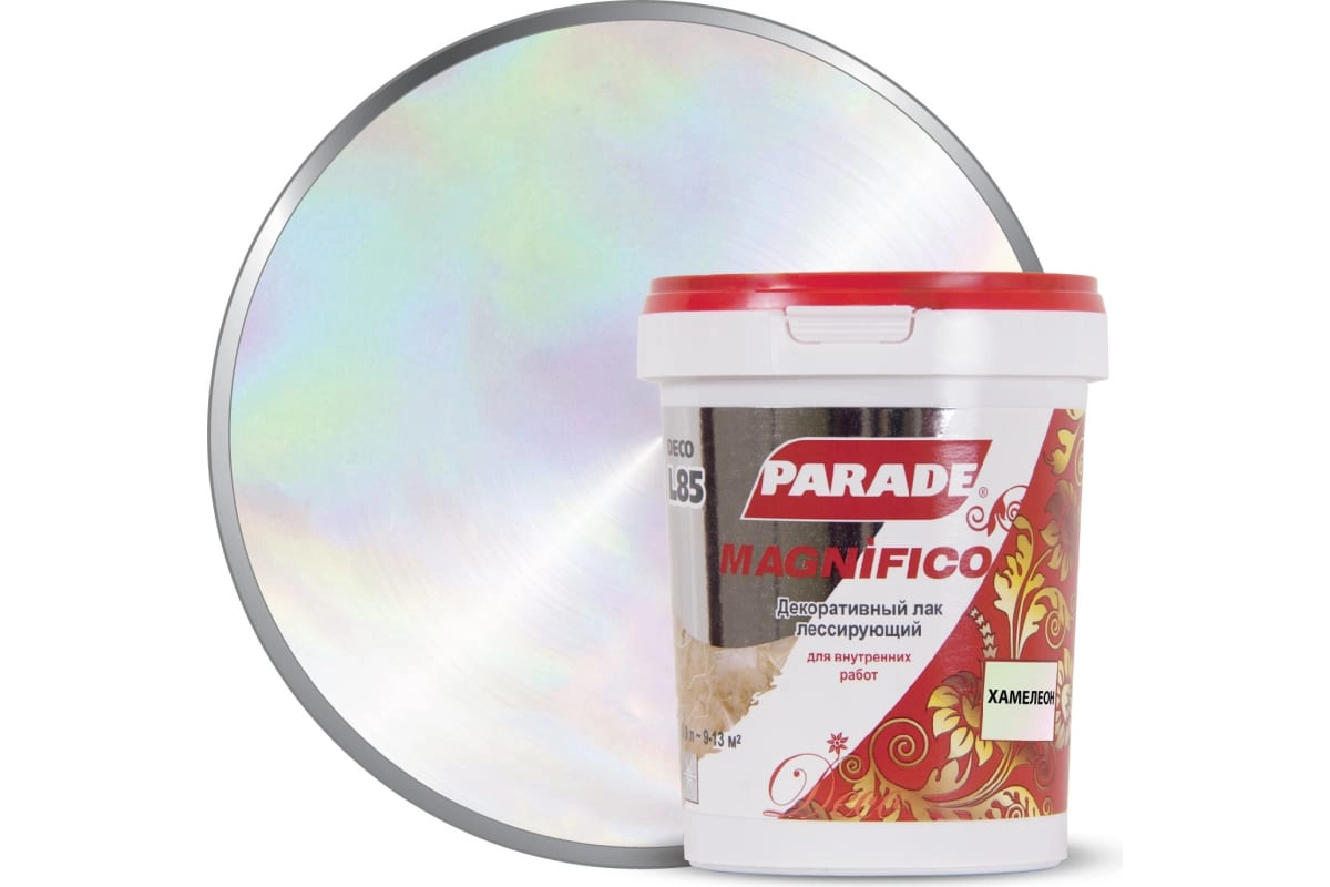 Лак декор Parade L85Magnifigo Хамел.0,9кг