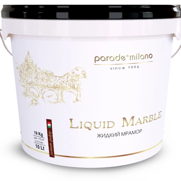 Декоративная штукатурка PARADE Liquid Marble 10л эф.мрам.