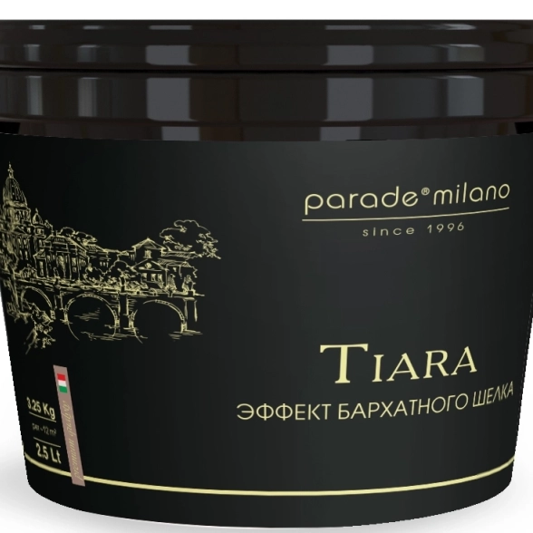 Декоративное покрытие PARADE Tiara 2,5л эф.барх.шелка