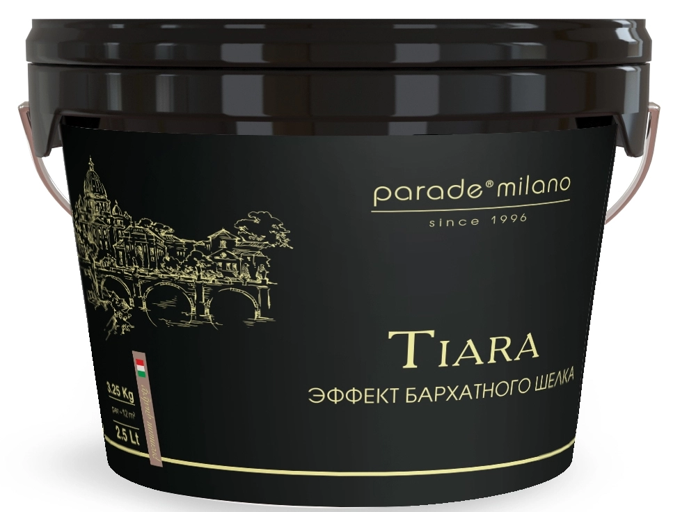 Декоративное покрытие PARADE Tiara 2,5л эф.барх.шелка
