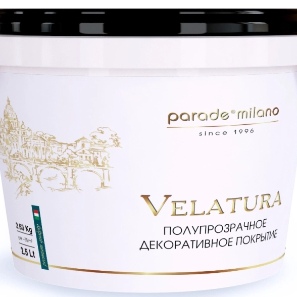Декоративное покрытие лессирующее PARADE Velatura 2,5л