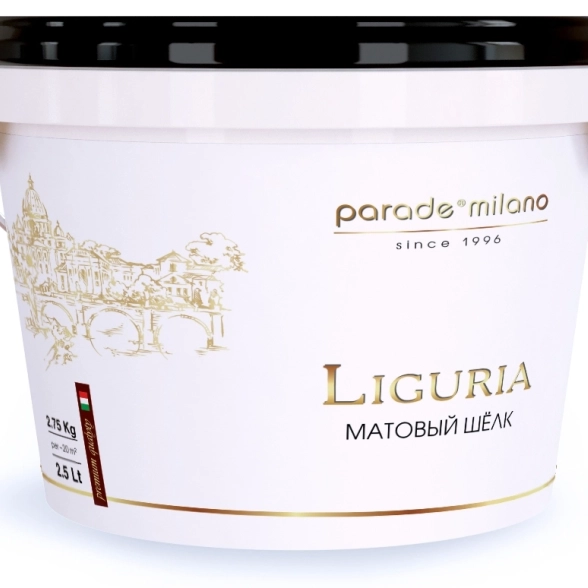 Декоративное покрытие PARADE Liguria 2,5л эф.мат.шелка