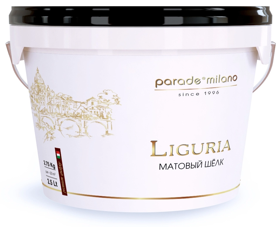 Декоративное покрытие PARADE Liguria 2,5л эф.мат.шелка