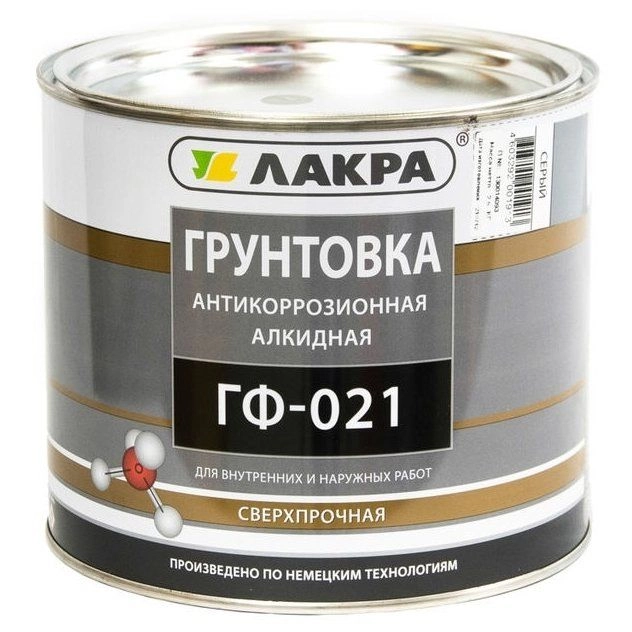 Грунтовка Лакра ГФ-021 кр-коричн.2.5кг