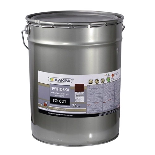 Грунтовка Лакра ГФ-021 кр-коричн.20кг