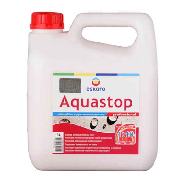 Грунт-концентрат Eskaro Aquastop Prof акриловый 3л