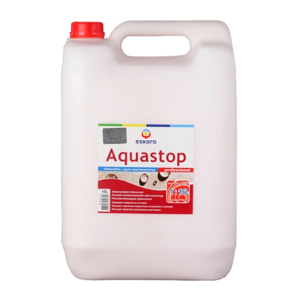Грунт-концентрат Eskaro Aquastop Prof акриловый 10л