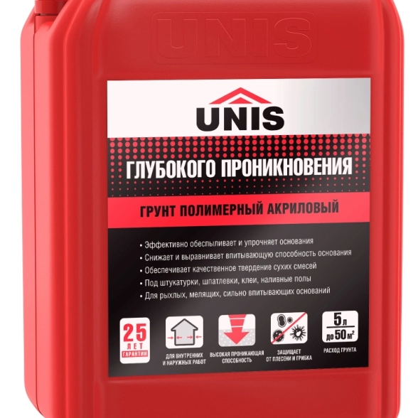 Грунт глуб. проникновения Юнис 10л
