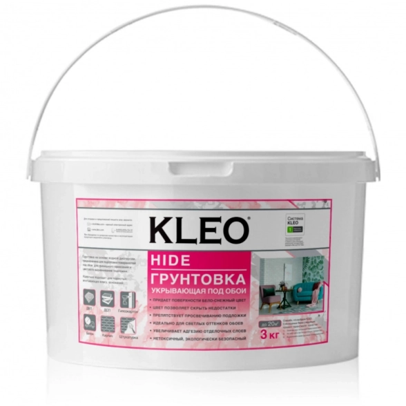 Грунтовка KLEO HIDE 20 под обои 3кг