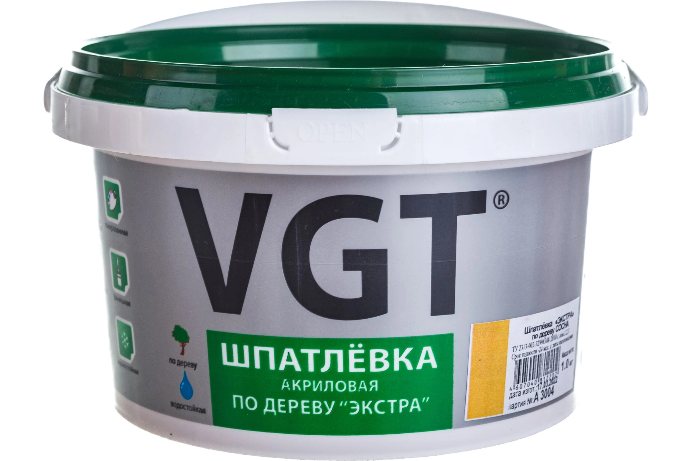 Шпаклевка по дереву VGT Экстра Сосна сосна 1кг