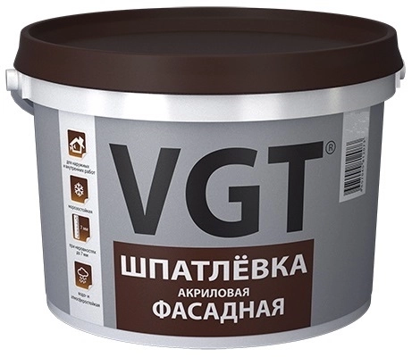 Шпатлевка ВГТ фасадная 3.6кг
