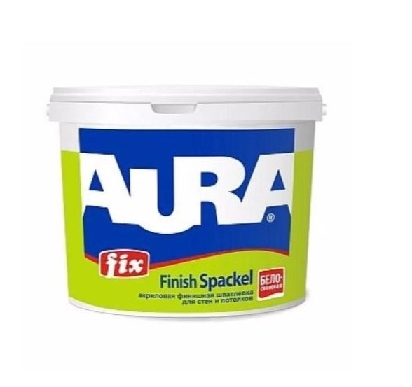 Шпатлевка акр. AURA Fix Finish Spackel д/стен/потолков 8кг