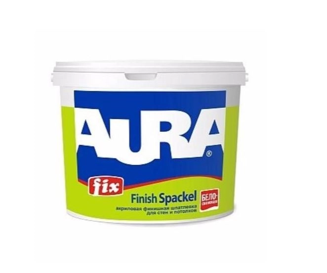 Шпатлевка акр. AURA Fix Finish Spackel д/стен/потолков 8кг