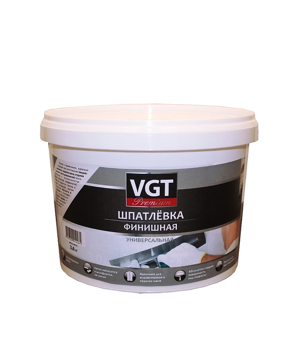 Шпатлевка ВГТ Premium 3,6кг
