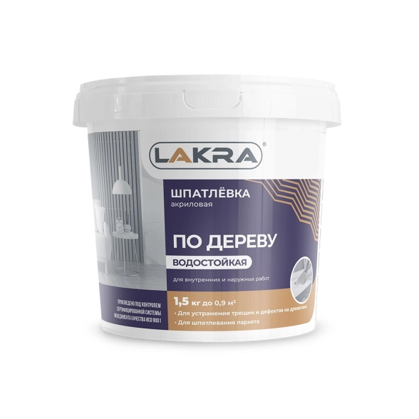 Шпатлевка Лакра по дереву Сосна 1.5кг