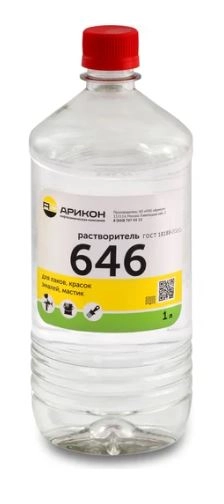 Растворитель 646 пэт 1л